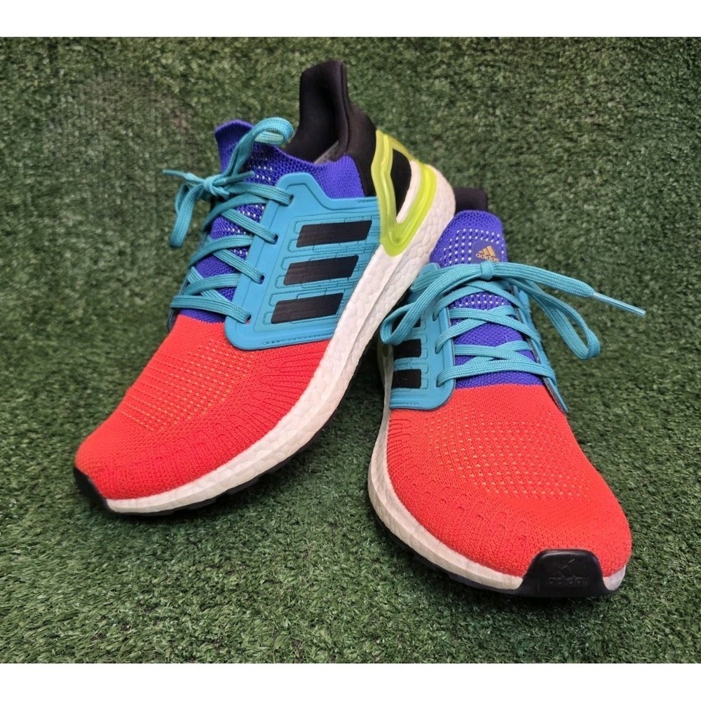 Mens Size 8 Adidas Ultraboost 20 Multicolor Running Shoes